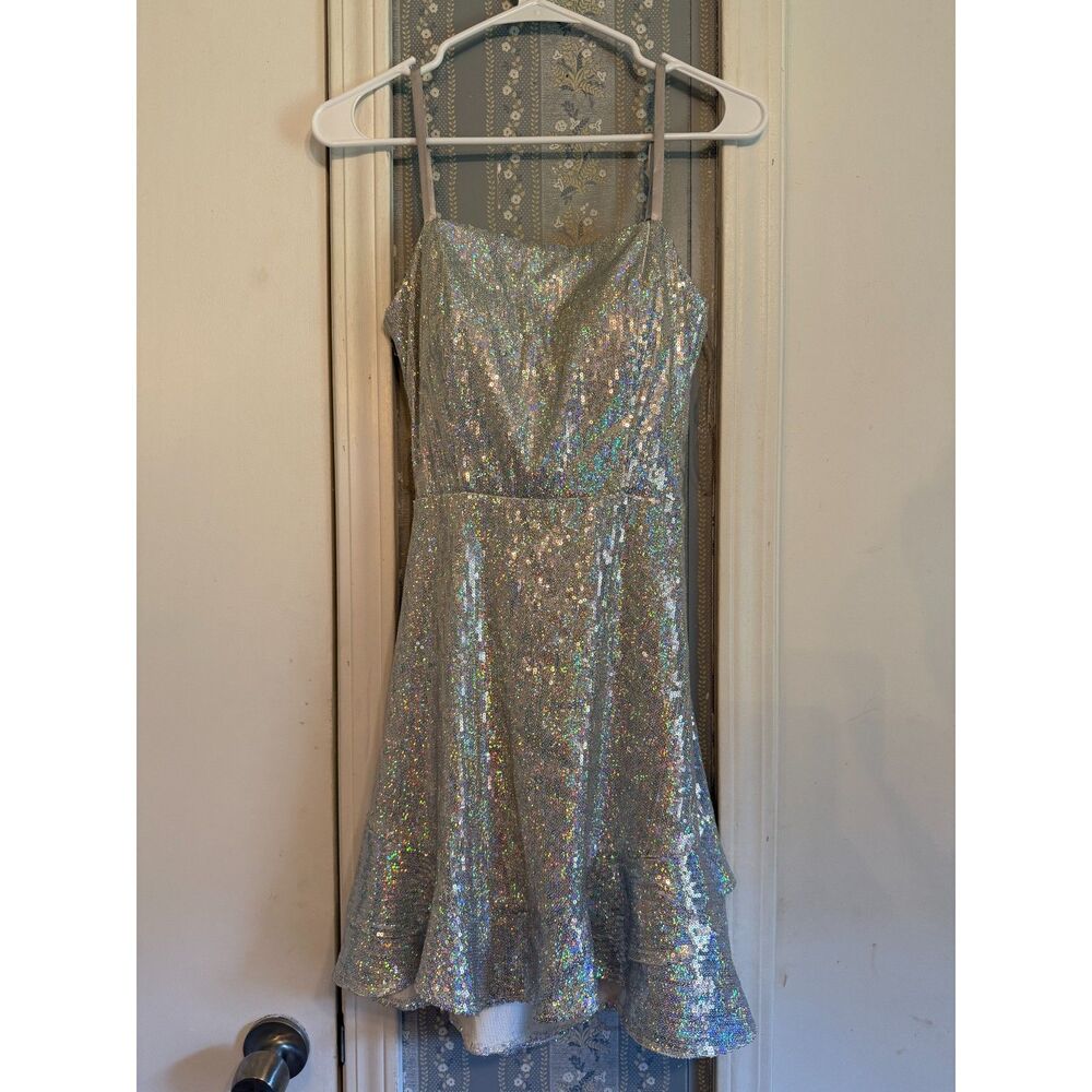 Dear Moon Silver/Iridescent Dress, 9